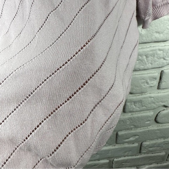 Modcloth Light Pink Striped Blouse - Picture 5 of 8